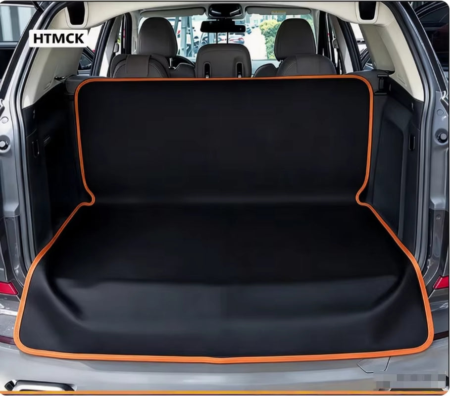 HTMCK SUV Cargo Liner - Waterproof Trunk Seat Cover for Back Cargo Area, Universal Fit
