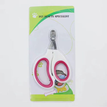 1Pcs Cat/Dog Nail Clippers Stainless Steel Pet Grooming Circular Hole Nail Clippers Portable Cat/Dog Specific Cleaning Products