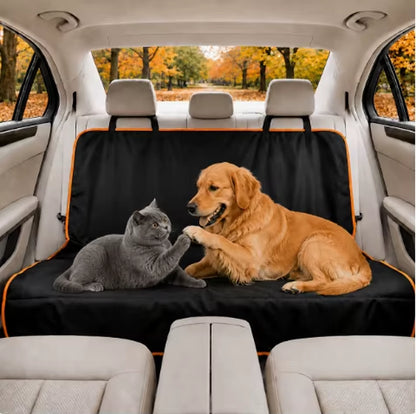 HTMCK SUV Cargo Liner - Waterproof Trunk Seat Cover for Back Cargo Area, Universal Fit